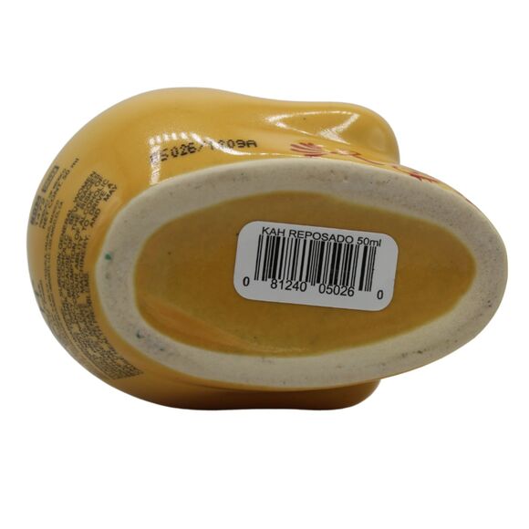 Gold KAH Reposado Hand Painted Sugar Skull Tequila Bottle *Empty Bottle* 50 ml - Picture 5 of 7